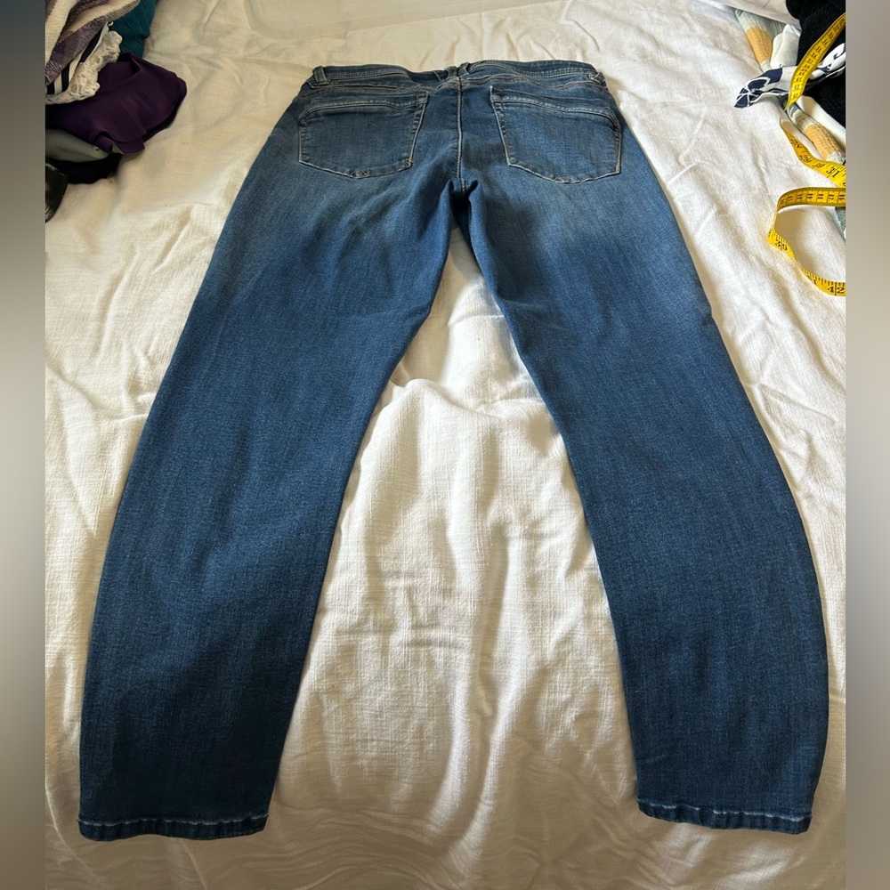 Democracy Ab Technology” Blue Denim Jeans - Picture 2 of 10